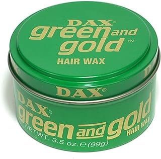 Dax Green and Gold Hair Wax 3.5 oz.