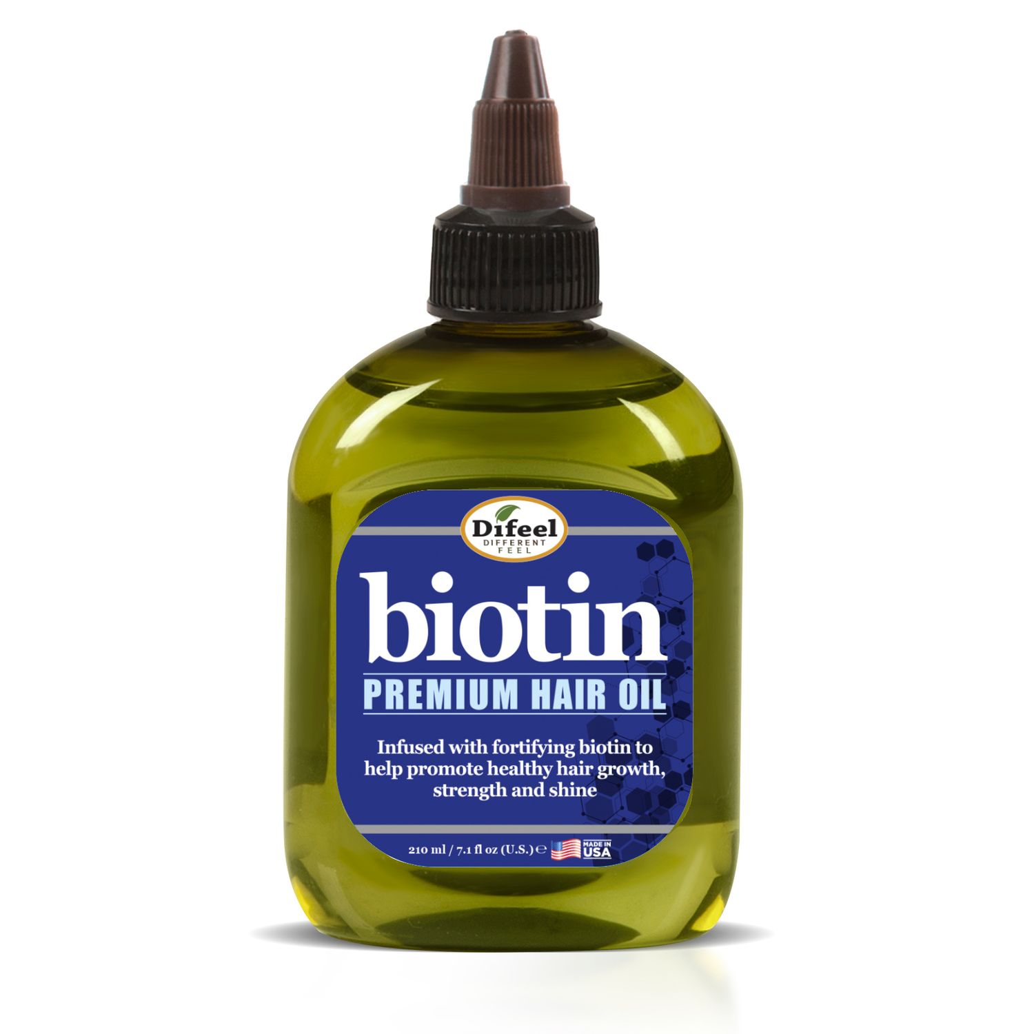 Difeel Different Feel Natural Biotin Pro- Growth Hair Oil 2.5 oz.