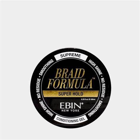 Ebin Gel Braid Formula Super Hold 6.35 oz.