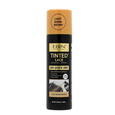 Ebin Tinted Lace Spray 10x Light Warm Brown 3.38 oz.