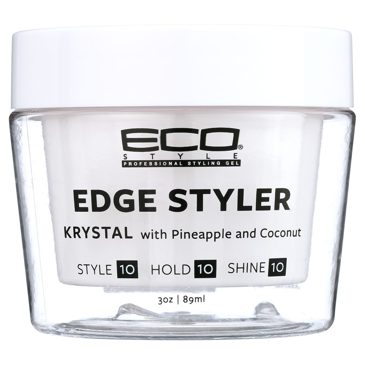Eco Edge Styler Krystal Gel with Pineapple and Coconut 8 oz.
