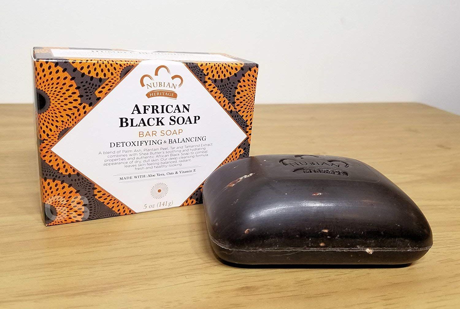 Nubian African Black Bar Soap 5oz