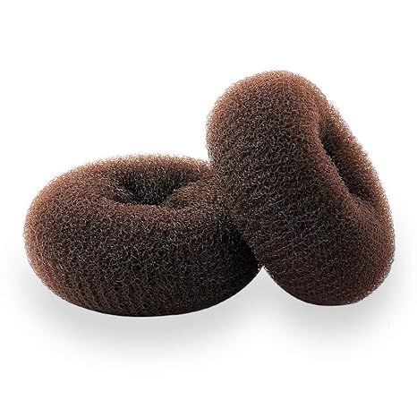 Hair Bun Black or Brown 3 inch