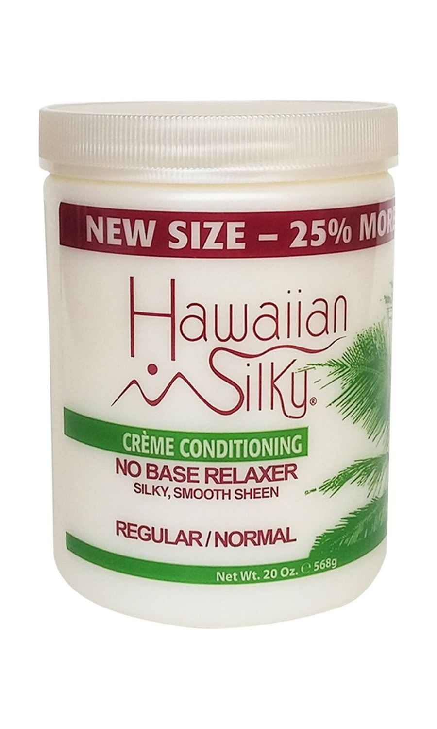 Hawaiian Silky Creme No Base Relaxer Regular 20oz