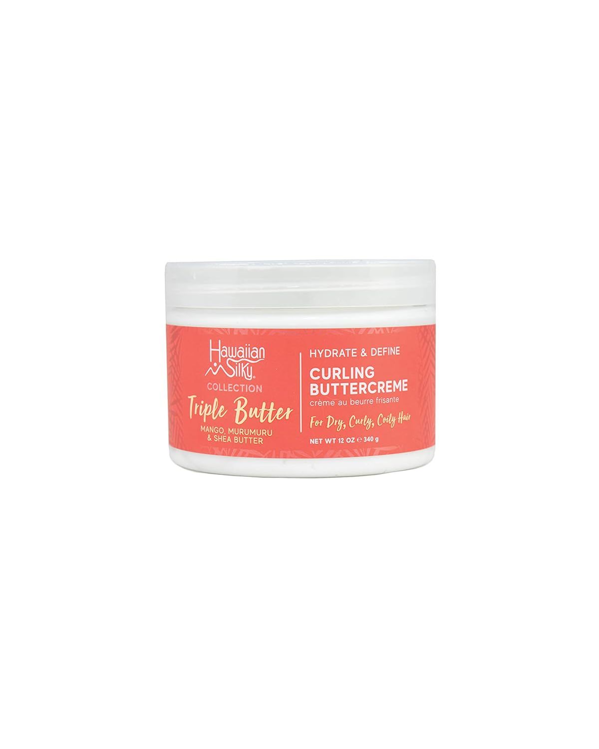 Hawaiian Silky Triple Butter Curling Butter Creme 12 oz.