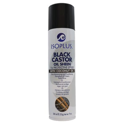 Isoplus Black Castor Oil Sheen 9 oz.