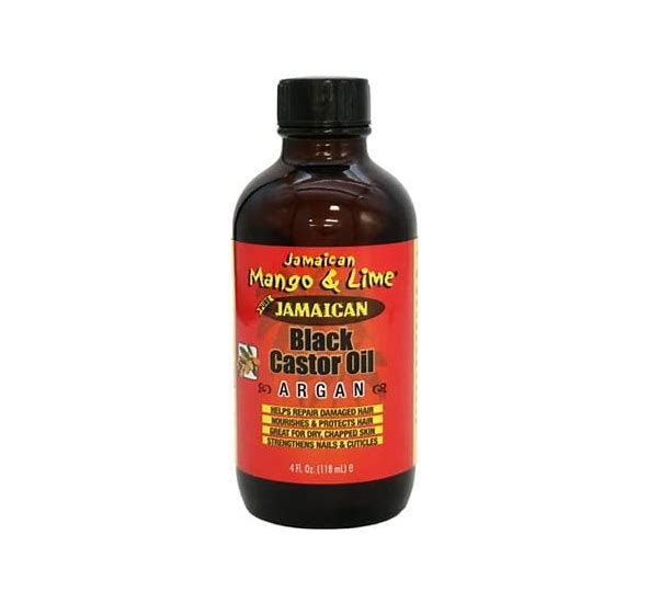 Jamaican Mango &amp; Lime Black Castor/Argan 4 oz.