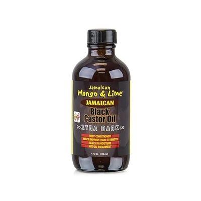Jamaican Mango &amp; Lime Black Castor Oil Extra Dark 4 oz.