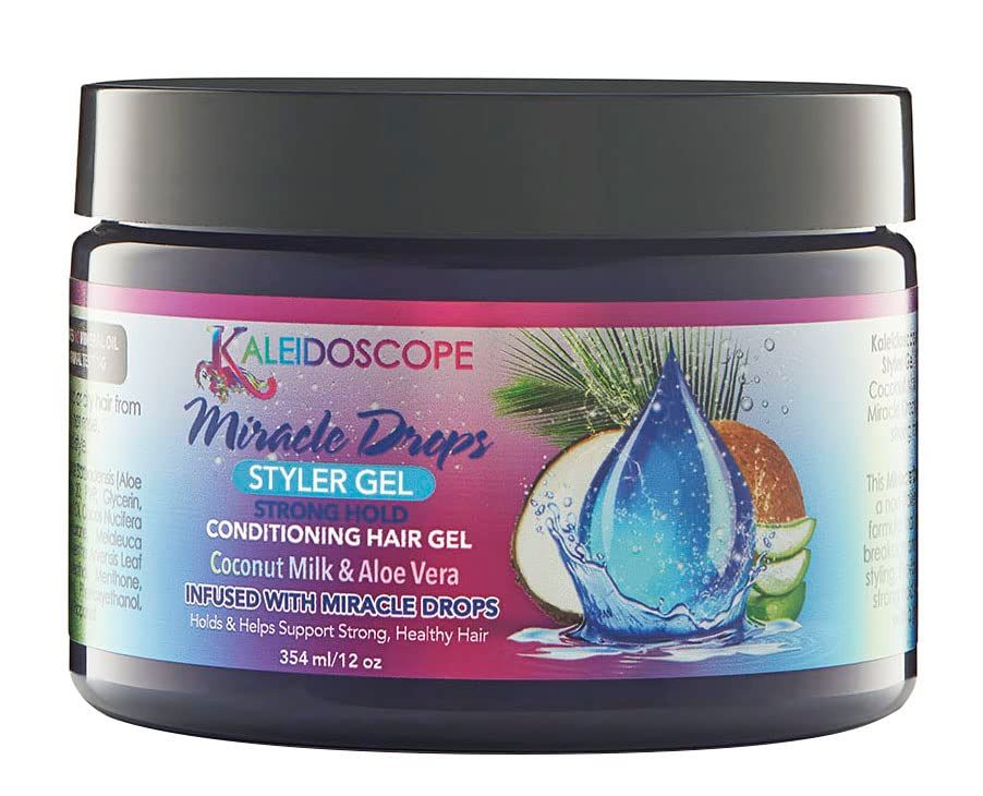 Kaleidoscope Miracle Drops Styler Gel Conditioning Gel 12 oz