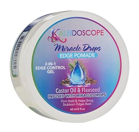 Kaleidoscope Miracle Drops Edge Control Gel &amp; Pomade 2 oz.