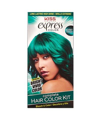 Kiss Color Express Complete Hair Kit Emerald