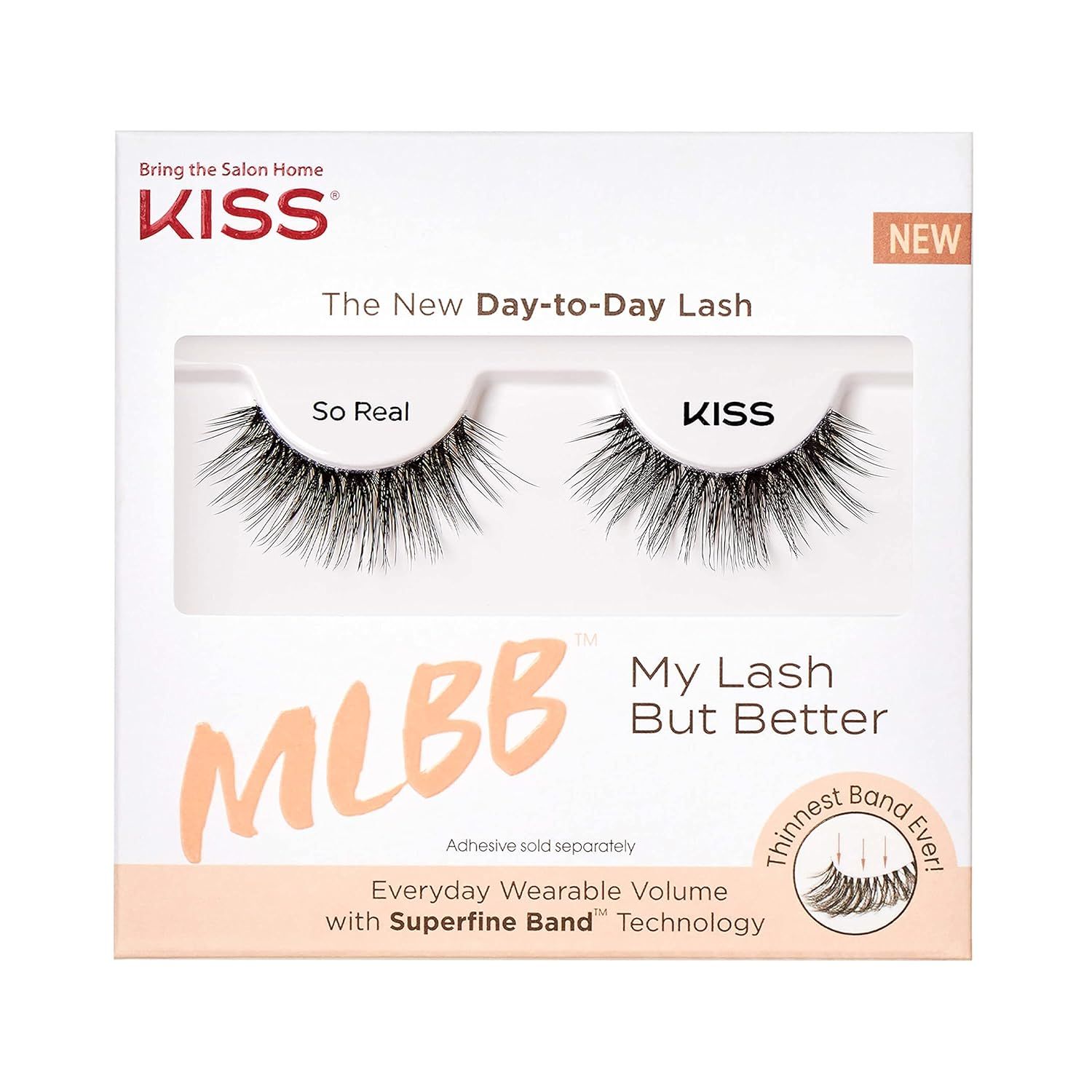Kiss MLBB Lashes 12 mm