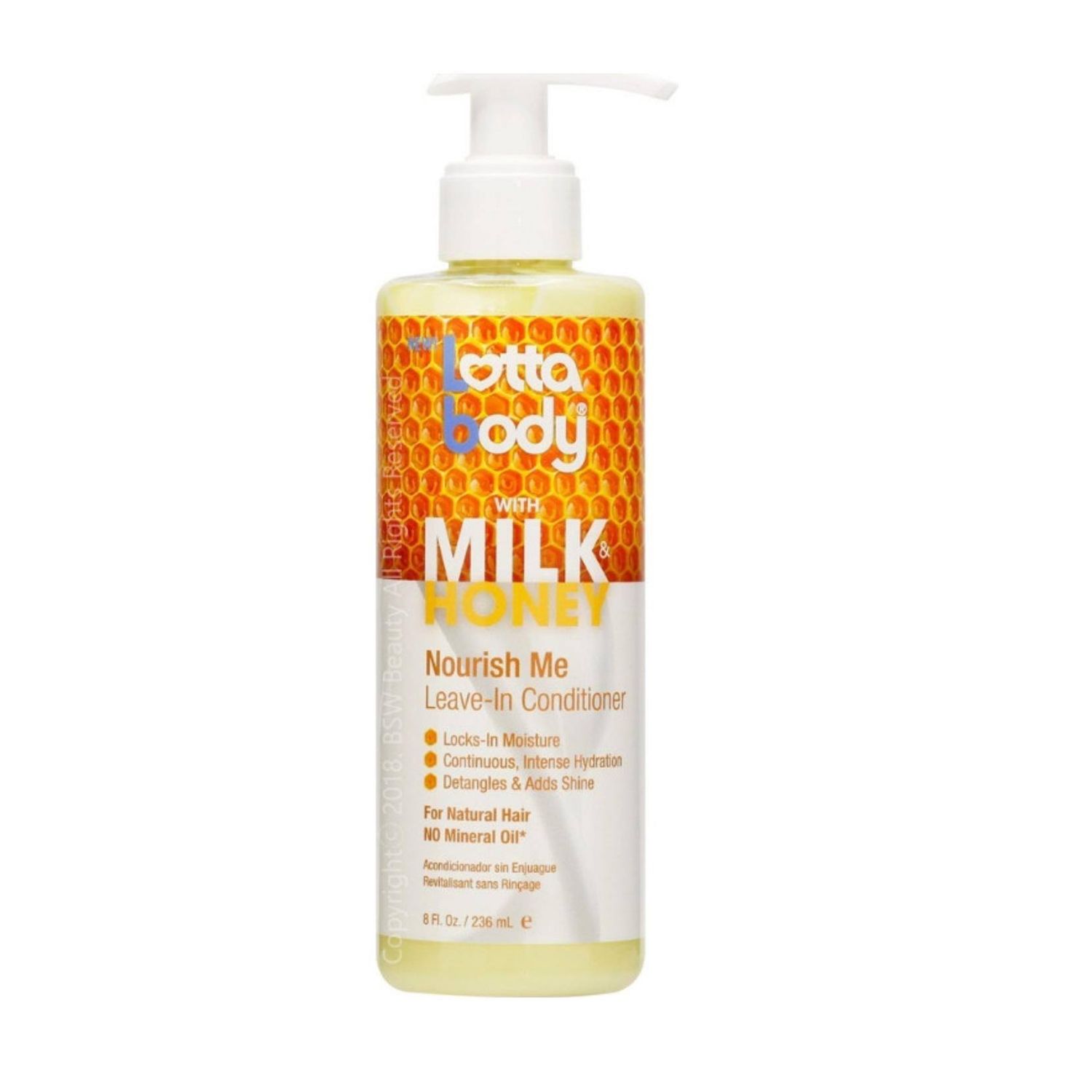 Lotta Body Milk &amp; Honey Leave-in Conditioner 8 oz.