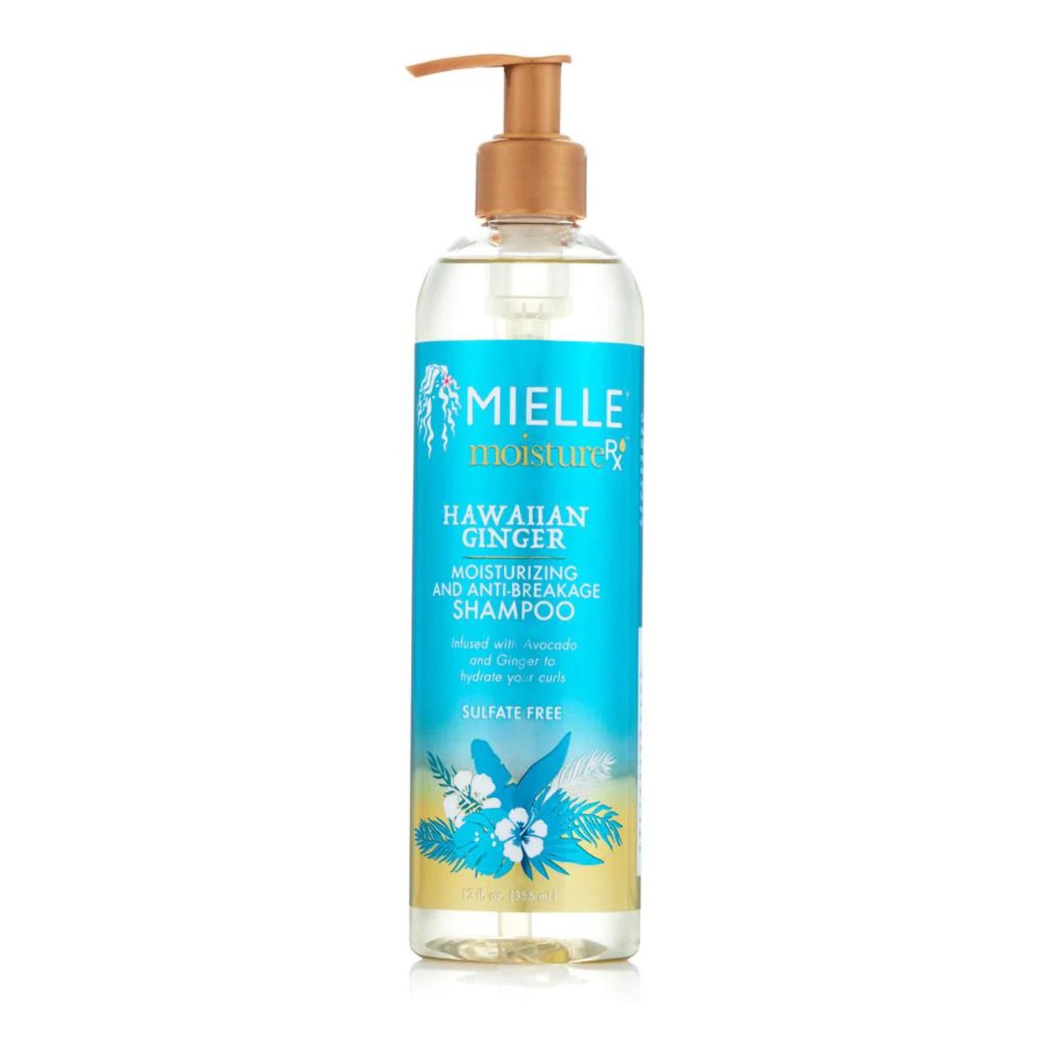 Mielle, Moisture, Moisturizing/Anti-Breakage Shampoo, Hawaiian 12 Fl oz.