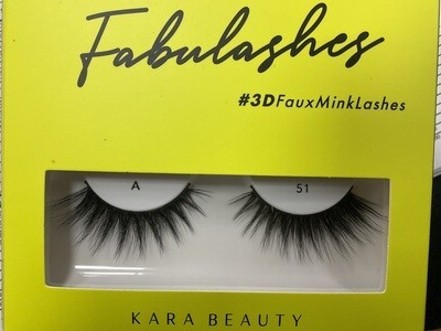 Kara Beauty Fabulashes 3D MinkLashes A51
