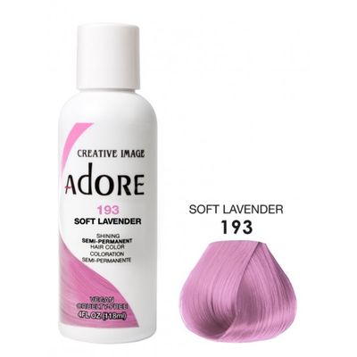 Adore Semi Perm Hair Color - Soft Lavender 4 oz