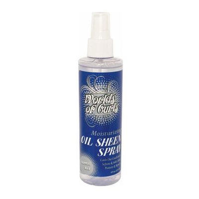 World of Curls Moisturizing Oil Sheen Spray 8 oz.