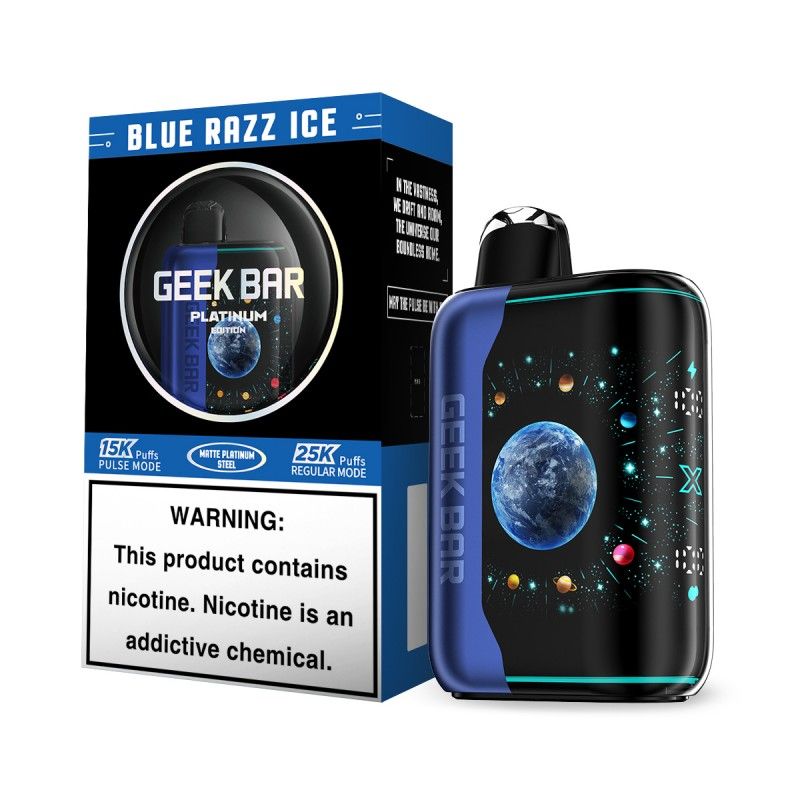 Blue razz ice platinum