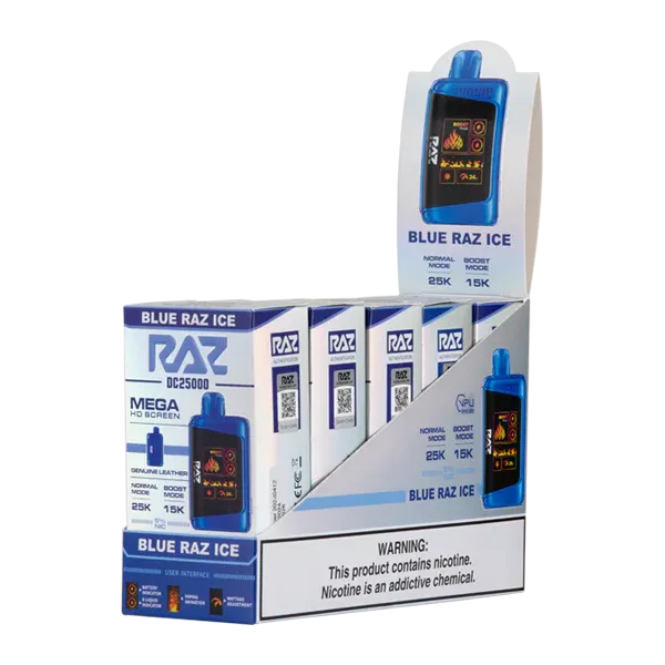Blue razz ice