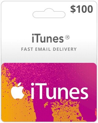APPLE ITUNES CARD USD $100.00