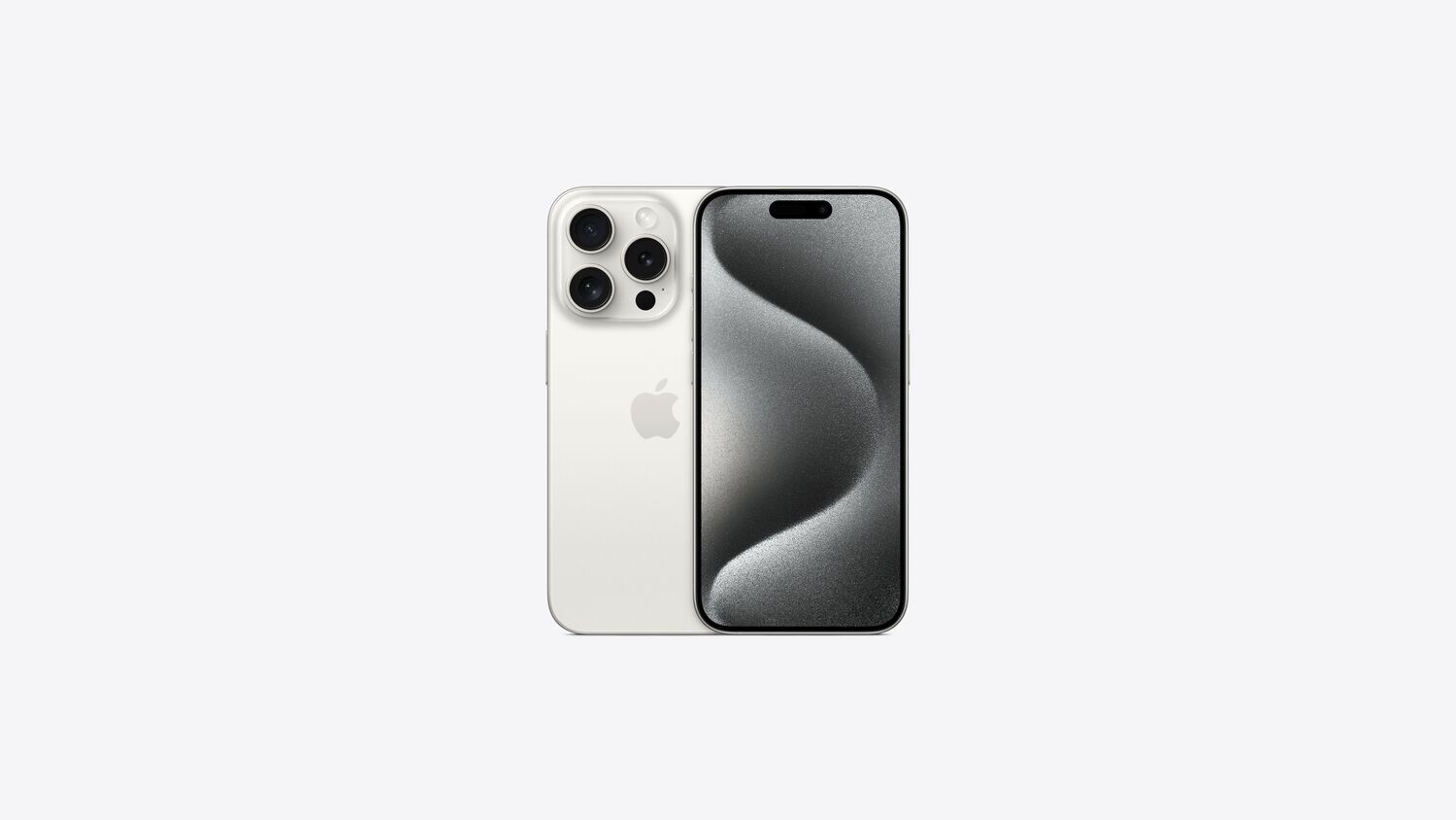 Apple iPhone 15 Pro  128GB White Titanium Factory Unlocked (eSIM ONLY)