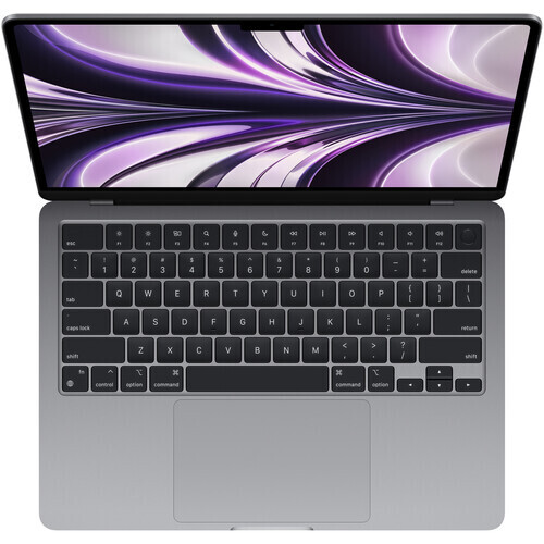 MacBook Air 13.6&quot; with Retina Display, M2 Chip with 8-Core CPU and 10-Core GPU, 8GB Memory,512GB SSD, Space Gray, Mid 2022