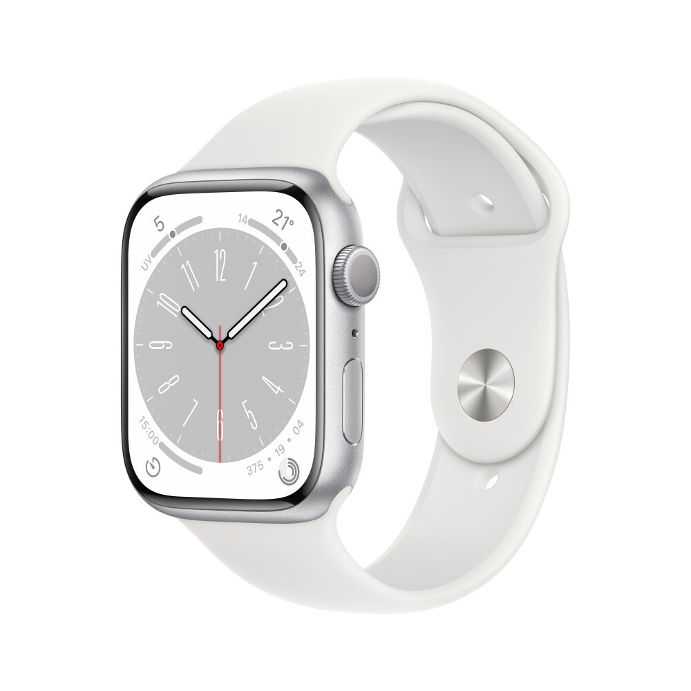 Apple Watch Series 8 GPS, 41mm Silver Aluminum Case