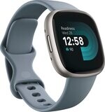 Fitbit Versa 4 Smartwatch - Waterfall Blue/Platinum