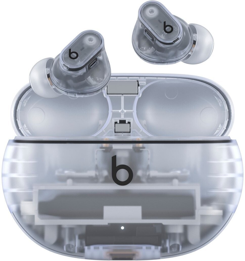Beats by Dr. Dre Studio Buds+ Noise-Canceling True Wireless In-Ear Headphones (Transparent)