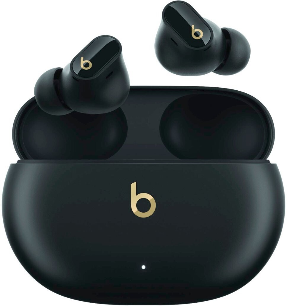 Beats by Dr. Dre Studio Buds+ Noise-Canceling True Wireless In-Ear Headphones (Black and Gold)