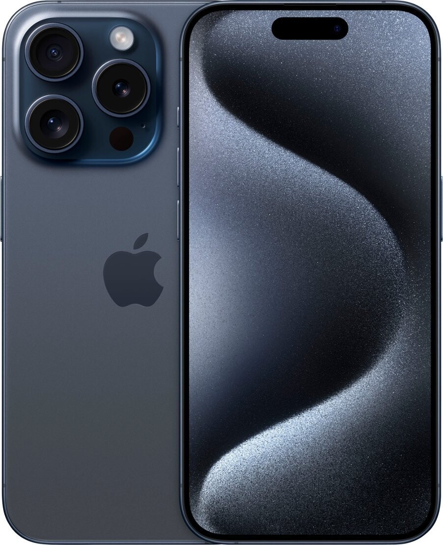 Apple iPhone 15 Pro  128GB Blue Titanium Factory Unlocked (eSIM ONLY)