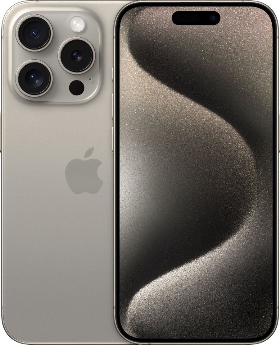 Apple iPhone 15 Pro 128GB Natural Titanium Factory Unlocked