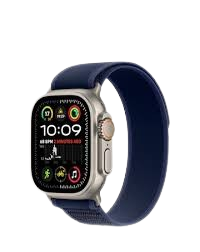 Apple Watch Ultra 2 GPS + Cellular 49mm Natural Titanium Case with Navy Ocean Band