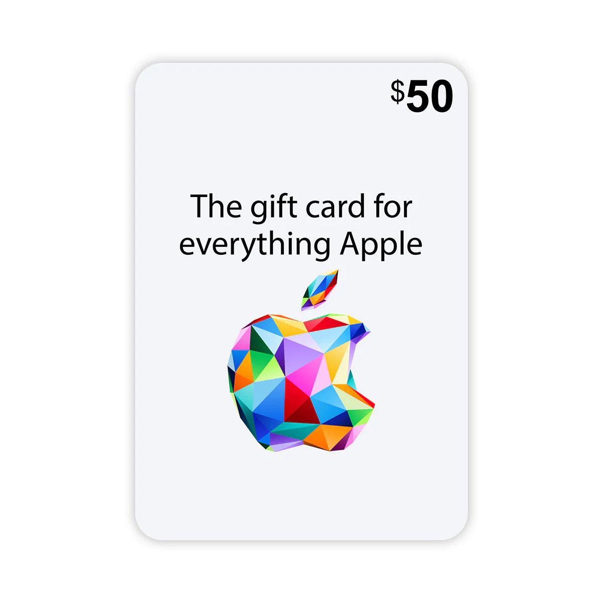 APPLE ITUNES CARD USD $50.00