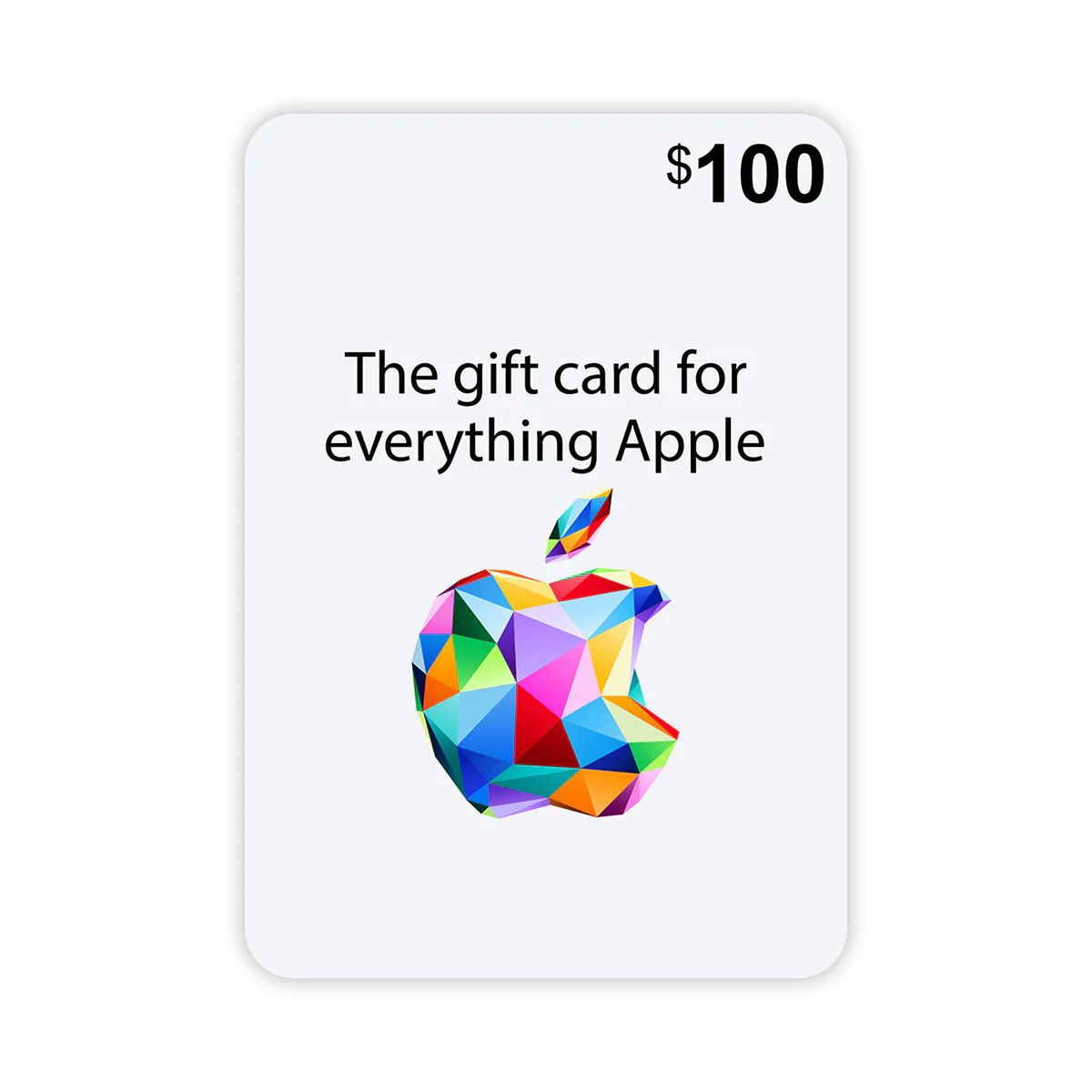 APPLE ITUNES CARD USD $100.00