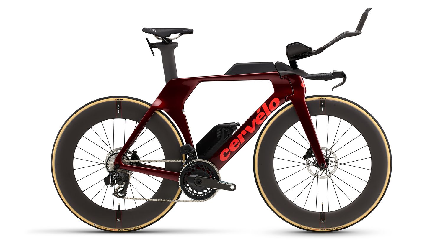 Cervélo P5 Red AXS 48 Red hot