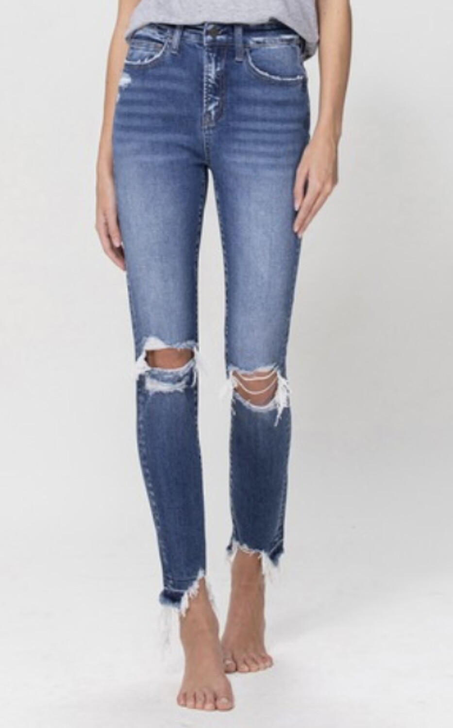 Flying Monkey Skinny Jeans, Color: Romantic Child, Size: 23