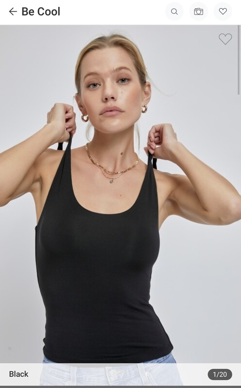 Be Cool Scoop Neck Tank