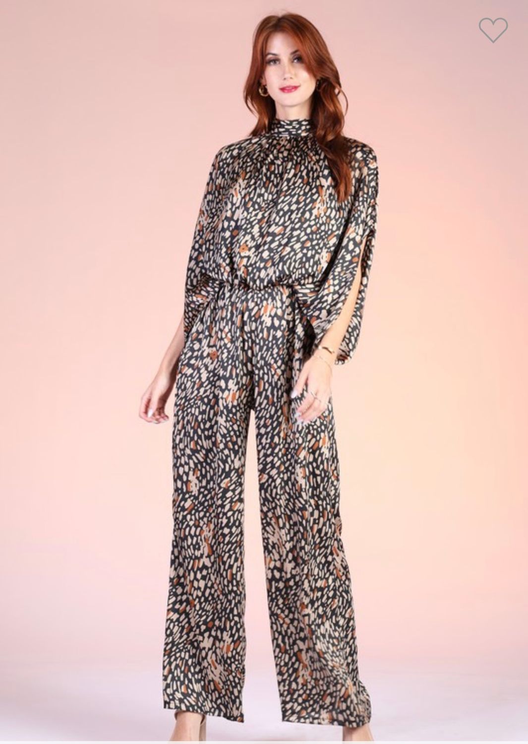 Tyche Wildcat Jumpsuit, Color: Camel, Size: S