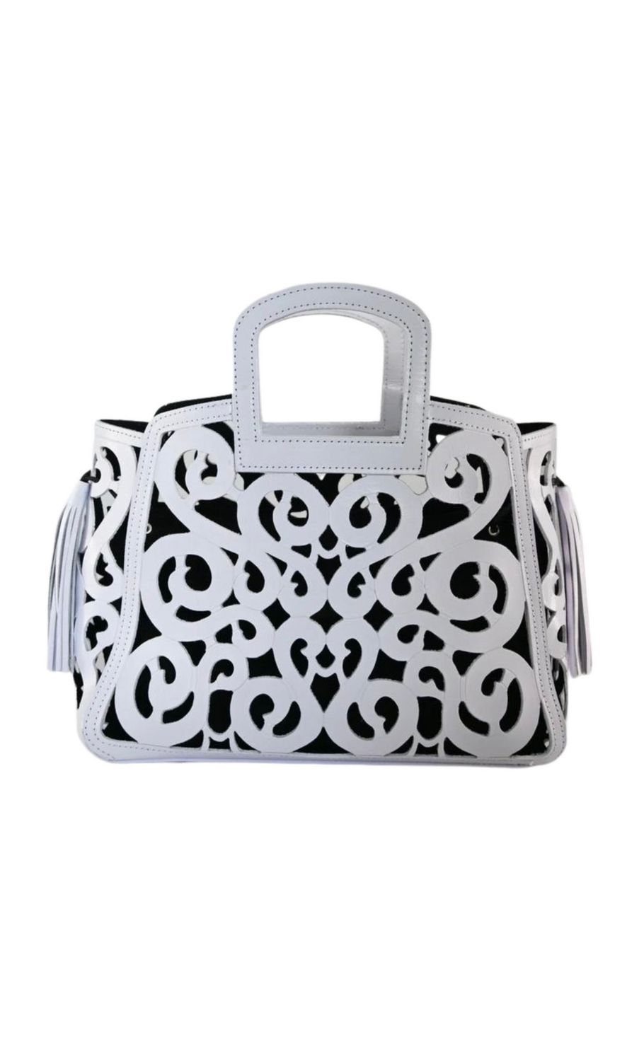 Handbag Notes Crossbody, Color: White