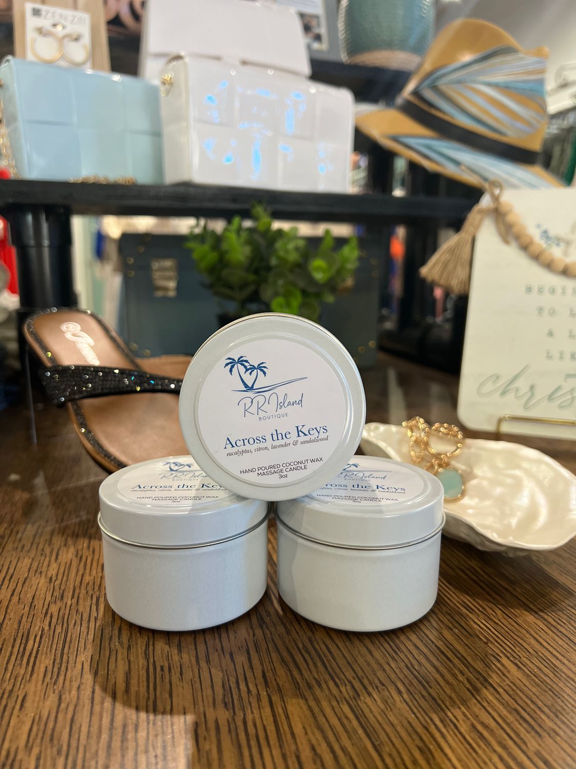 Candle Across the Keys 3 oz, Color: Across 3 oz