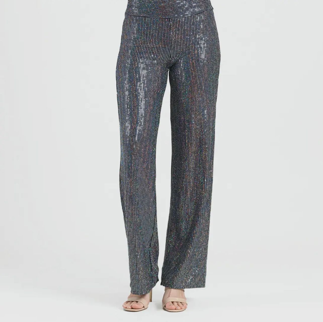 Clara Sun Woo Shimmer Pant, Size: XS, Color: Black