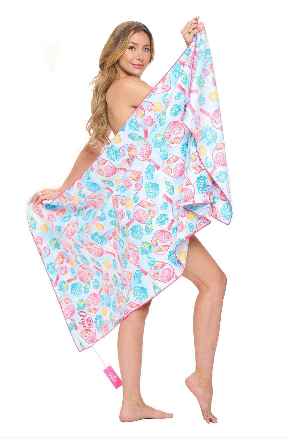 Aryeh Beach Towel, Color: White