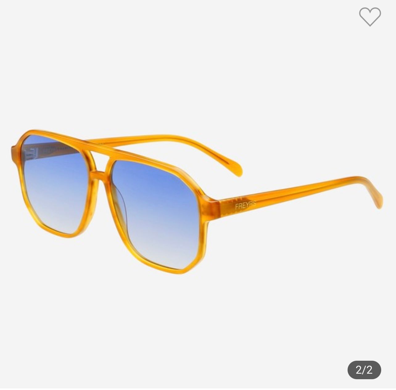 Sunglasses Billie By Freyrs, Color: Yellow
