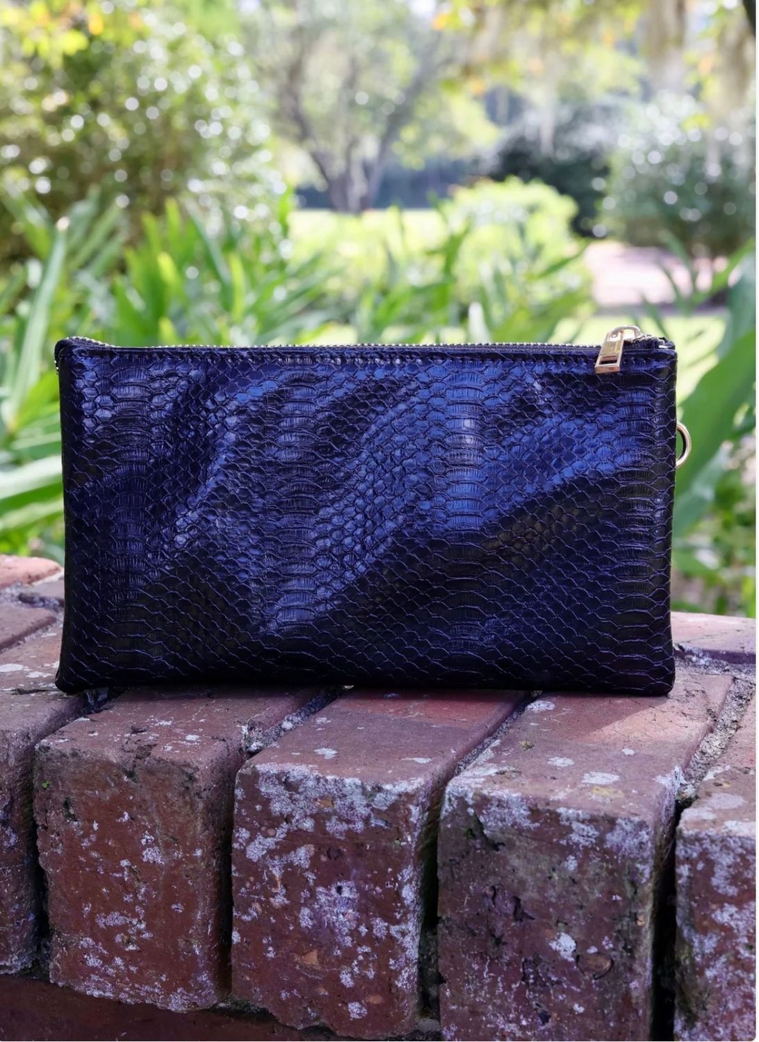 CH LIz Custom Cross Body Purse, Color: Black