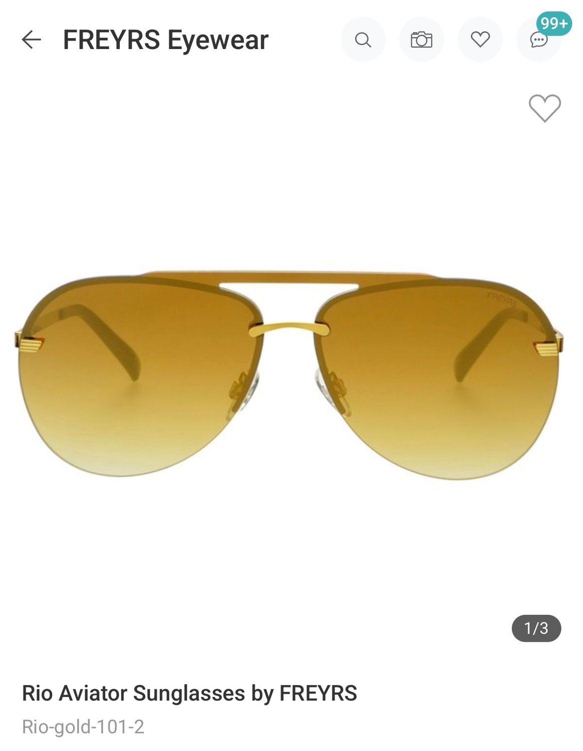 Sunglasses Rio Aviator by Freyrs