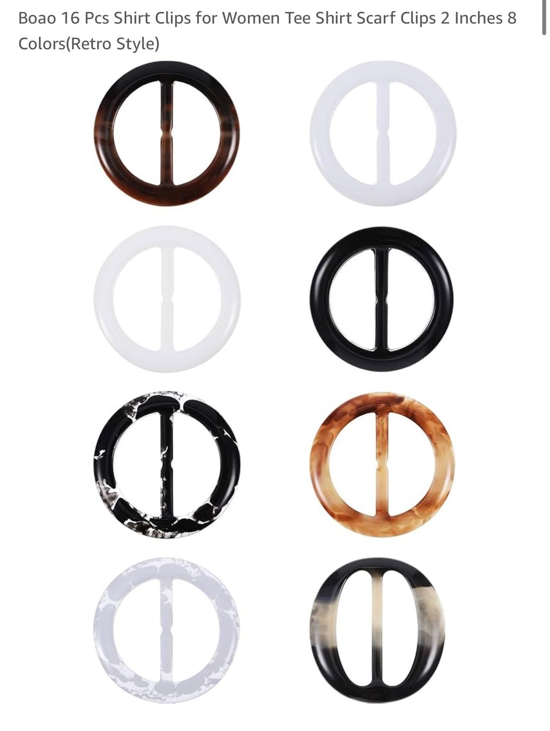 T-Shirt  Clips , Color: Multi