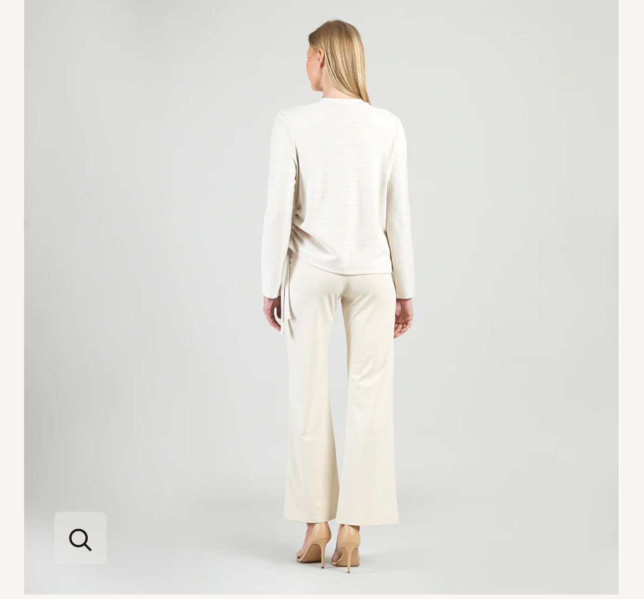 Clara Sun Woo Ultra Soft Sweater, Color: Oatmeal, Size: XS