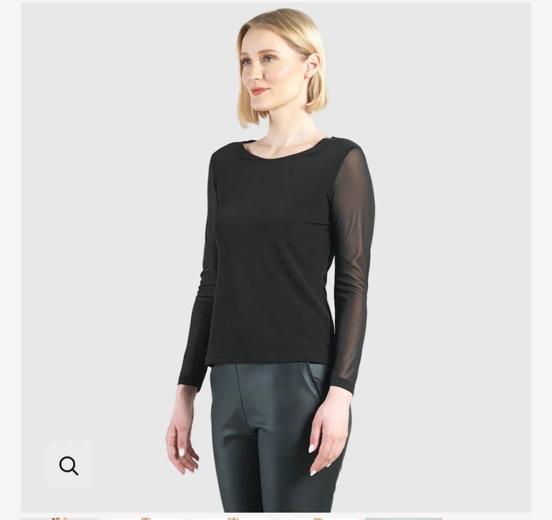 Clara Sun Woo Mesh Sleeve