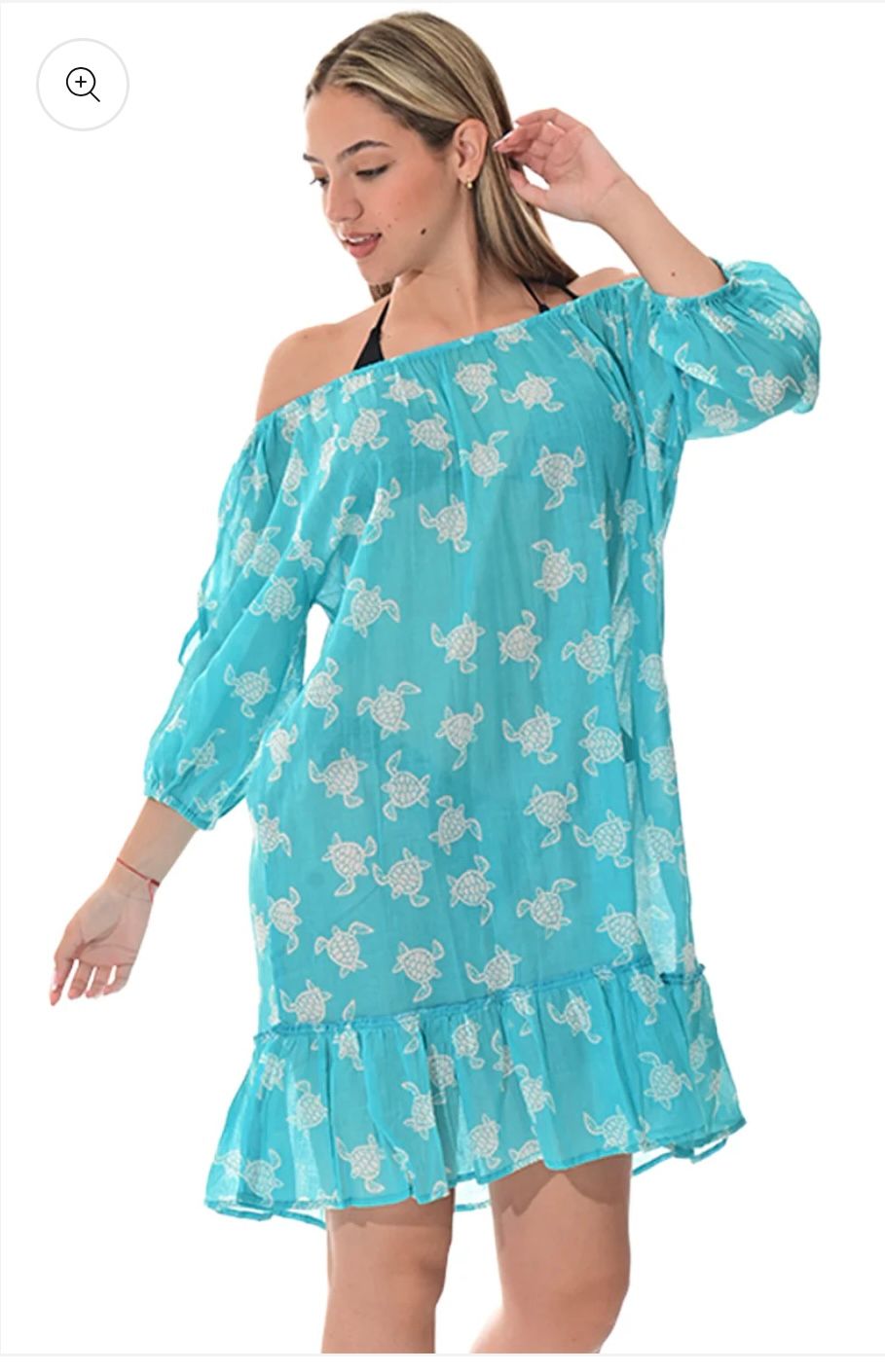 JMP Swimsuit Cover up, Color: Blue, Size: S/M